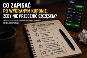 Co zapisać po wygranym kuponie, żeby nie przecenić szczęścia
