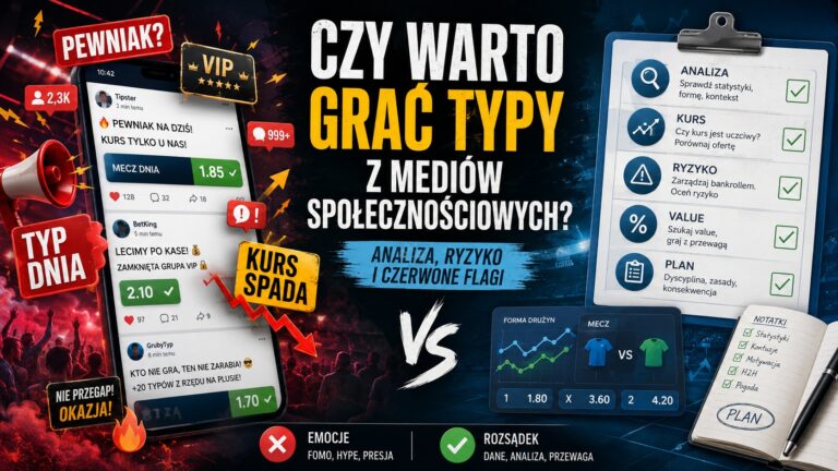 Czy warto grać typy z mediów społecznościowych